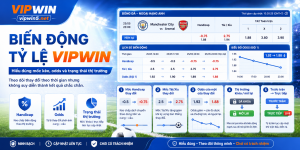 Biến động tỷ lệ VIPWIN thành viên nên xem qua